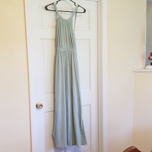 Torrid Seafoam green cross back maxi dress